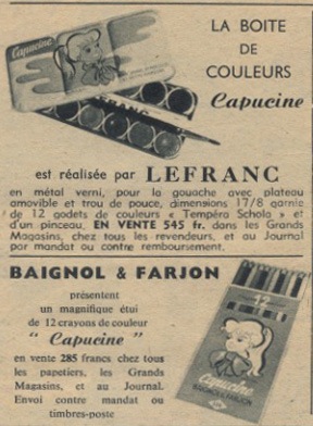 édition des remparts - Capucine